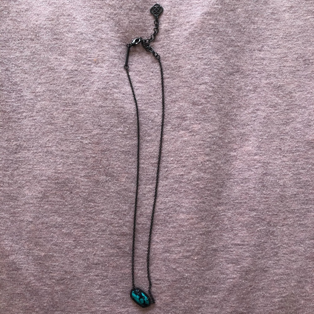black with turquoise kendra scott